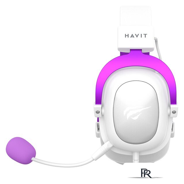 Наушники Havit Gamenote H2002d (белый/фиолетовый) - Изображение №3 — Интернет-магазин ПроЗаказ
