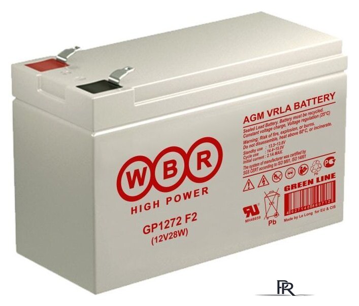 Аккумулятор для ИБП WBR GP1272 28W - Изображение №1 — Интернет-магазин ПроЗаказ