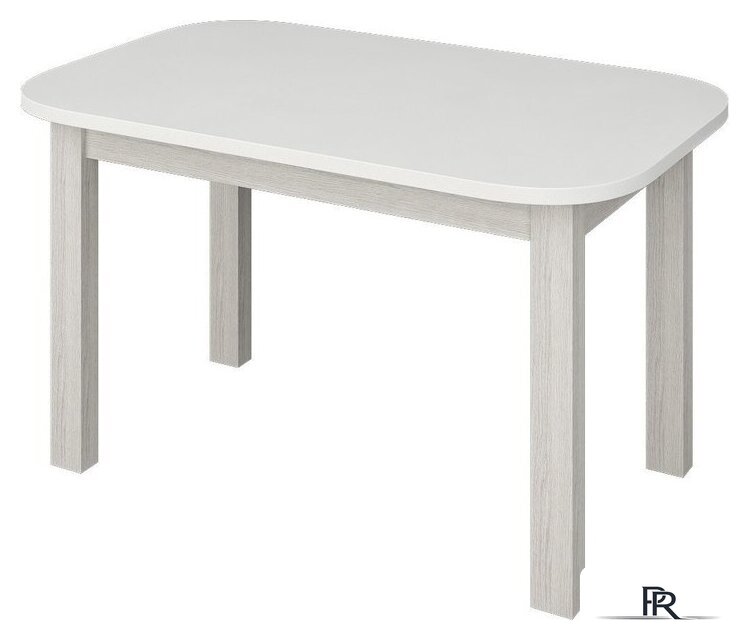 Кухонный стол Senira Р-02.06-01 (белый глянец/белый) - Изображение №1 — Интернет-магазин ПроЗаказ