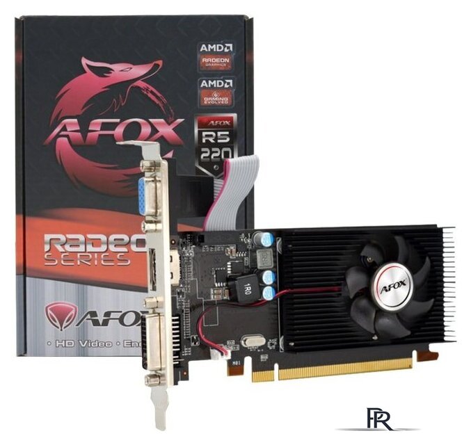 Видеокарта AFOX Radeon R5 220 1GB DDR3 AFR5220-1024D3L5 - Изображение №2 — Интернет-магазин ПроЗаказ