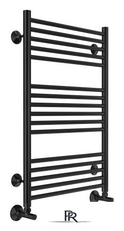 Полотенцесушитель TERMINUS Аврора П16 500х800 нп (RAL 9005) - Изображение №1 — Интернет-магазин ПроЗаказ
