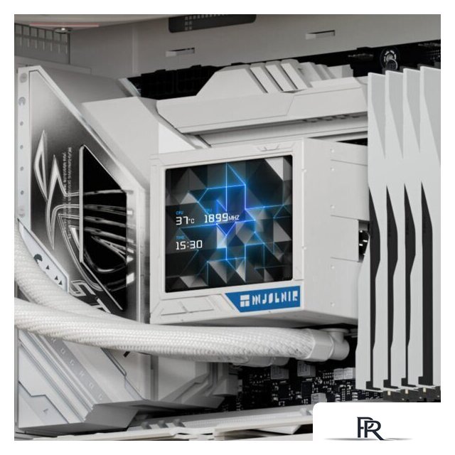 Система жидкостного охлаждения для процессора Thermalright Mjolnir Vision 360 UB PRO ARGB (белый) - Изображение №3 — Интернет-магазин ПроЗаказ