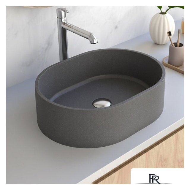 Умывальник Lauter Oliva 21O483G (Grey) - Изображение №7 — Интернет-магазин ПроЗаказ