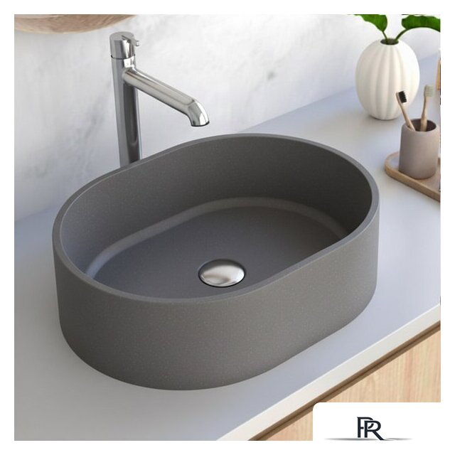 Умывальник Lauter Oliva 21O483G (Grey) - Изображение №6 — Интернет-магазин ПроЗаказ