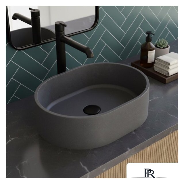 Умывальник Lauter Oliva 21O483G (Grey) - Изображение №4 — Интернет-магазин ПроЗаказ