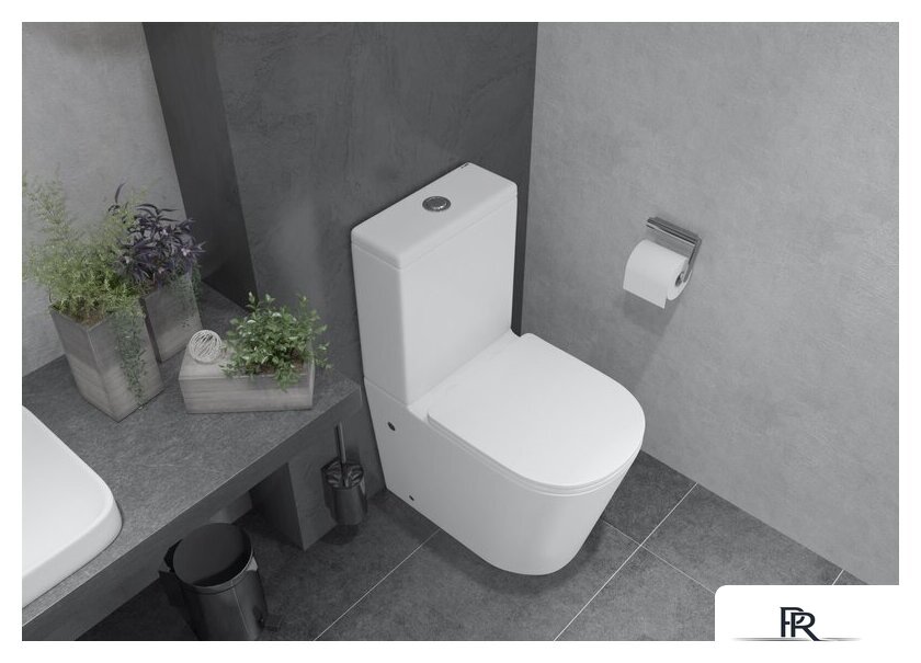 Унитаз напольный Lauter W76 P-TRAP 21122762 + гигиенический душ Mild 21LT072BM (горизонтальный выпуск) - Изображение №16 — Интернет-магазин ПроЗаказ