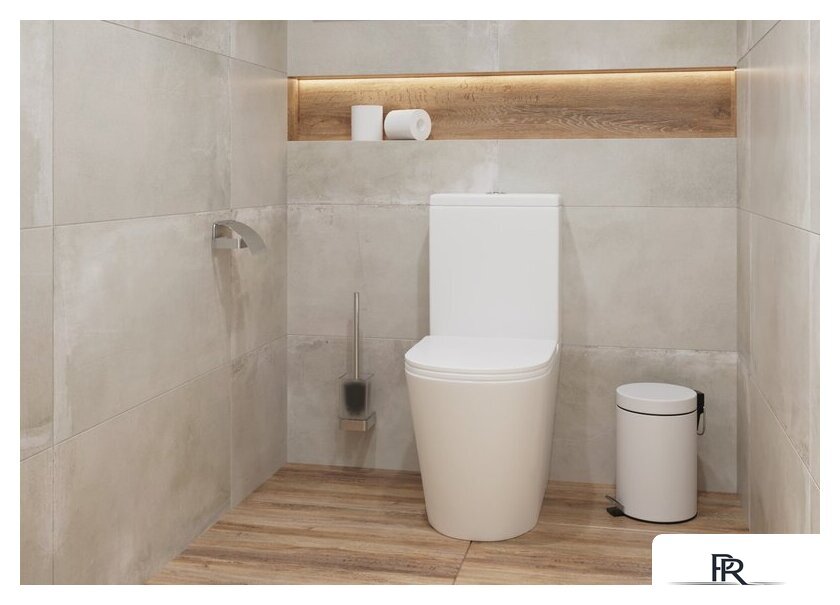 Унитаз напольный Lauter W76 P-TRAP 21122762 + гигиенический душ Mild 21LT072BM (горизонтальный выпуск) - Изображение №11 — Интернет-магазин ПроЗаказ