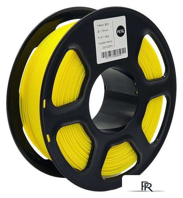 Пластик Mitek PETG 1.75мм 1000 г (желтый) - Изображение №1 — Интернет-магазин ПроЗаказ