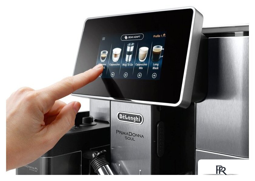 Кофемашина DeLonghi PrimaDonna Soul ECAM 610.75.MB - Изображение №3 — Интернет-магазин ПроЗаказ