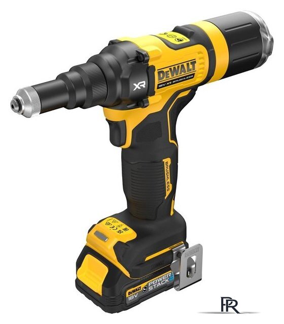 Заклепочник DeWalt DCF403E1GT (с 1-им АКБ) - Изображение №3 — Интернет-магазин ПроЗаказ