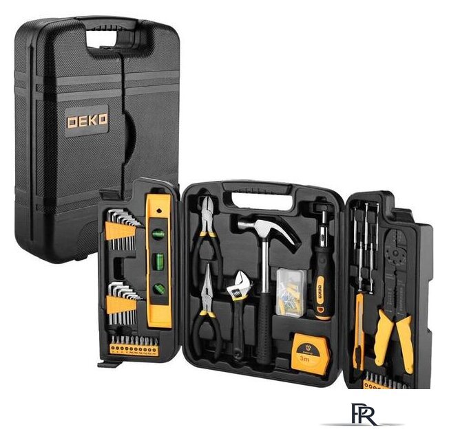 Набор домашнего мастера Deko DKMT130 (130 предметов) - Изображение №1 — Интернет-магазин ПроЗаказ