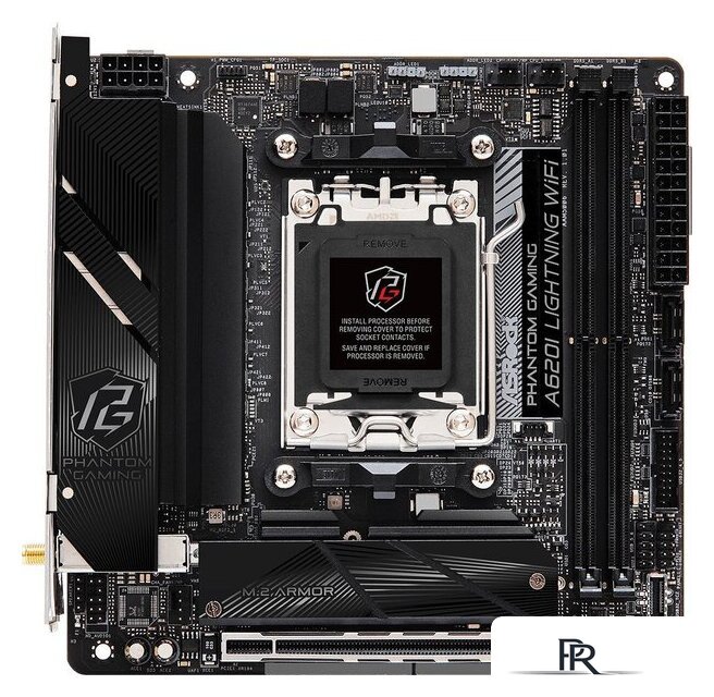 Материнская плата ASRock A620I Lightning WiFi - Изображение №1 — Интернет-магазин ПроЗаказ