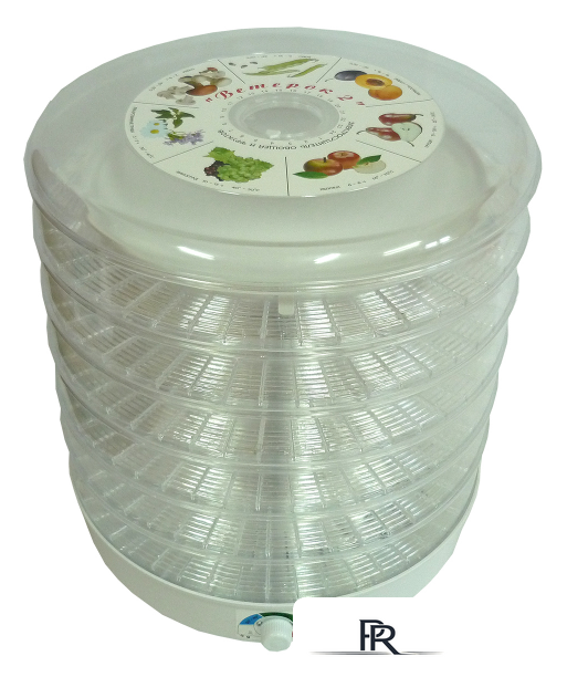 Сушилка для овощей и фруктов Спектр-Прибор Ветерок-2 ЭСОФ-0,6/220 (6 поддонов, прозрачный) - Изображение №2 — Интернет-магазин ПроЗаказ