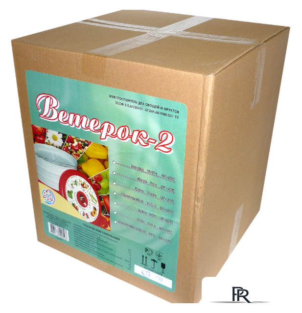 Сушилка для овощей и фруктов Спектр-Прибор Ветерок-2 ЭСОФ-0,6/220 (6 поддонов, прозрачный) - Изображение №3 — Интернет-магазин ПроЗаказ