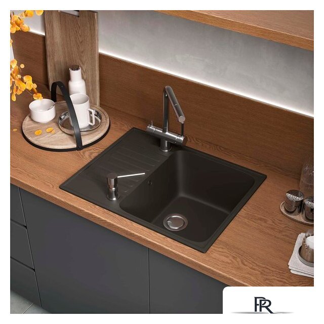 Кухонная мойка Reflexion Prima RF0460BL - Изображение №1 — Интернет-магазин ПроЗаказ
