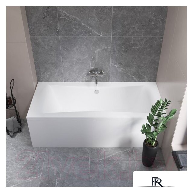 Ванна Lauter Belgravia 180x80 21110180 (с ножками, лицевым и торцевым экранами) - Изображение №7 — Интернет-магазин ПроЗаказ