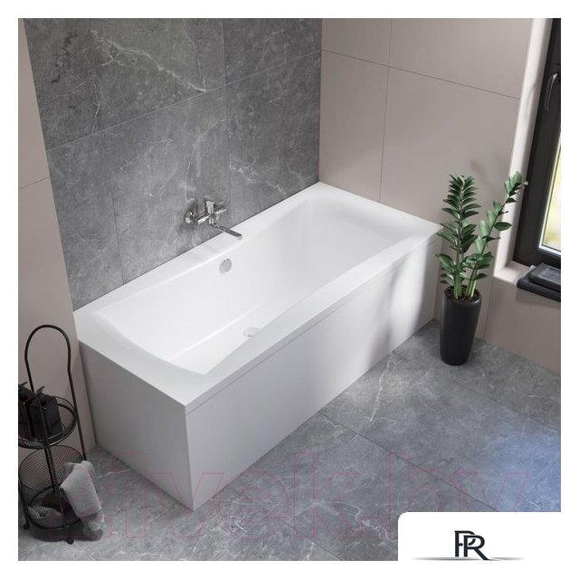 Ванна Lauter Belgravia 180x80 21110180 (с ножками, лицевым и торцевым экранами) - Изображение №6 — Интернет-магазин ПроЗаказ