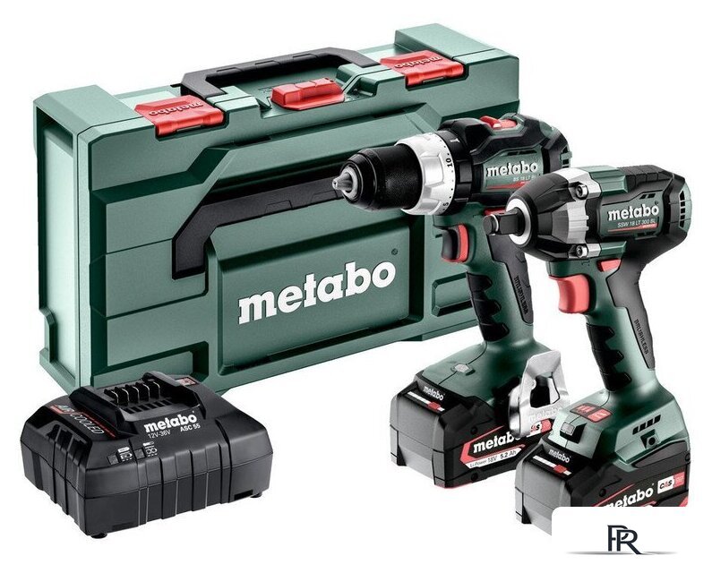  Metabo Combo Set 2.9.3 18V 685203000 (шуруповерт, гайковерт, 2 АКБ, кейс) - Изображение №1 — Интернет-магазин ПроЗаказ