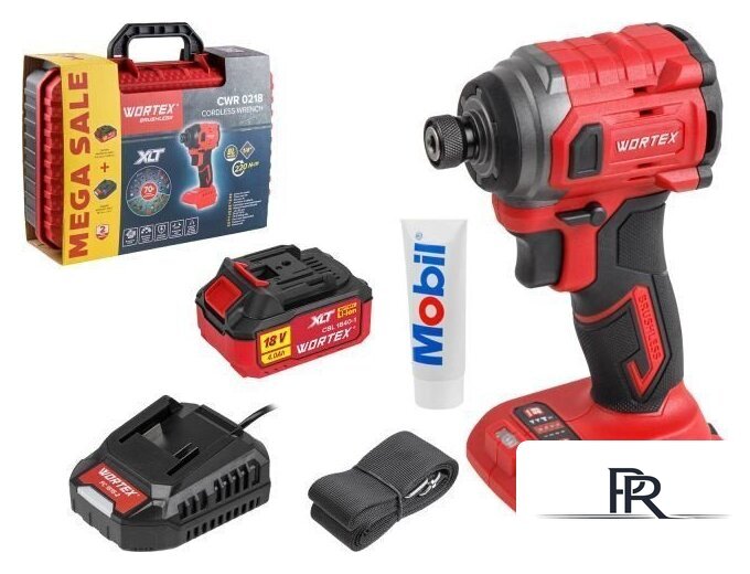 Винтоверт Wortex CWR 0218 1329730 (с 1-им АКБ, кейс) - Изображение №1 — Интернет-магазин ПроЗаказ