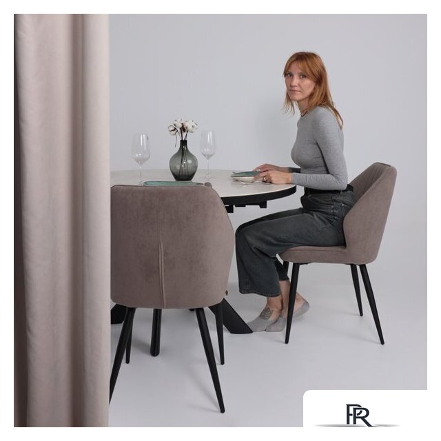 Стул Мамадома Michael (b05 Latte Lux/черный) - Изображение №2 — Интернет-магазин ПроЗаказ