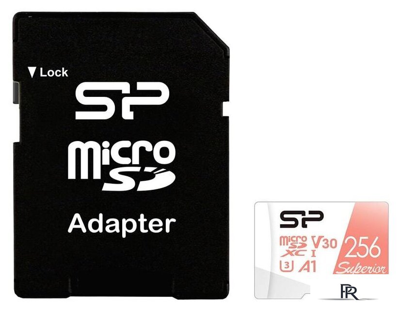 Карта памяти Silicon-Power Superior A1 microSDXC SP256GBSTXDV3V20SP 256GB - Изображение №1 — Интернет-магазин ПроЗаказ