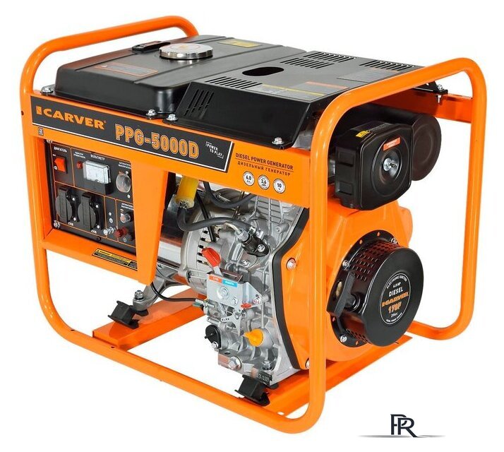 Дизельный генератор Carver PPG-5000D - Изображение №1 — Интернет-магазин ПроЗаказ