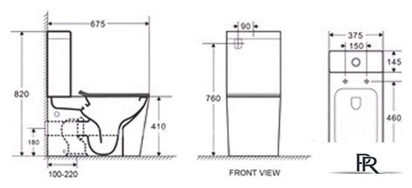 Бачок для унитаза Koller Pool Orion OR-0650-RC-T - Изображение №2 — Интернет-магазин ПроЗаказ