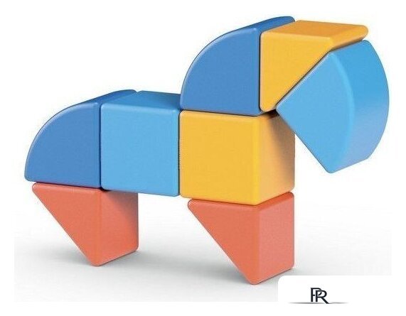 Развивающая игра Geomag Магнитные кубики 3 формы GM208 - Изображение №10 — Интернет-магазин ПроЗаказ