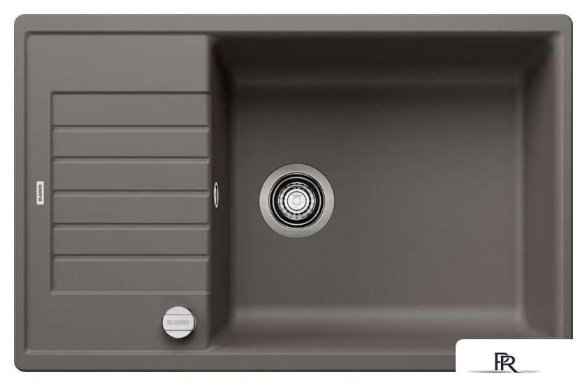 Кухонная мойка Blanco Zia XL 6 S Compact 527396 (вулканический серый, клапан-автомат) - Изображение №1 — Интернет-магазин ПроЗаказ