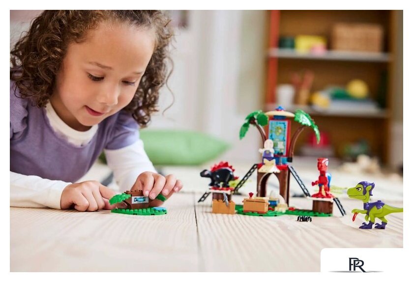 Конструктор LEGO Marvel Битва динозавров Спайди и Гобби возле домика на дереве (11200) - Изображение №11 — Интернет-магазин ПроЗаказ