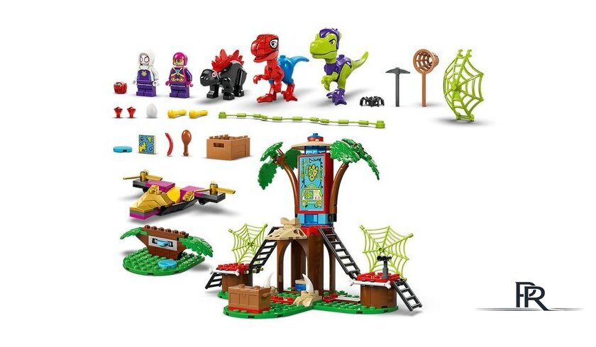 Конструктор LEGO Marvel Битва динозавров Спайди и Гобби возле домика на дереве (11200) - Изображение №3 — Интернет-магазин ПроЗаказ
