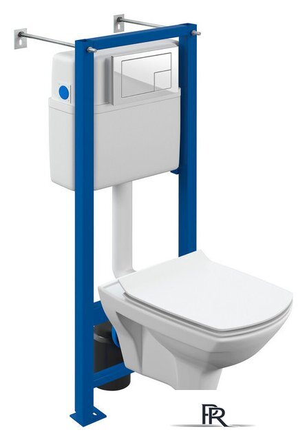 Унитаз подвесной Cersanit Carina XL CO DPL EO Slim+Vector+Corner A64119 - Изображение №1 — Интернет-магазин ПроЗаказ