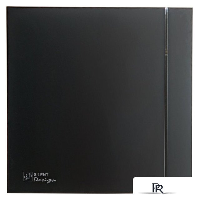 Осевой вентилятор Soler&Palau Silent-200 CHZ Matt Black Design 5210426200-013100 - Изображение №1 — Интернет-магазин ПроЗаказ