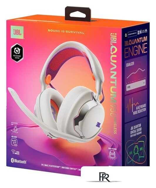 Наушники JBL Quantum 950 (белый) - Изображение №13 — Интернет-магазин ПроЗаказ