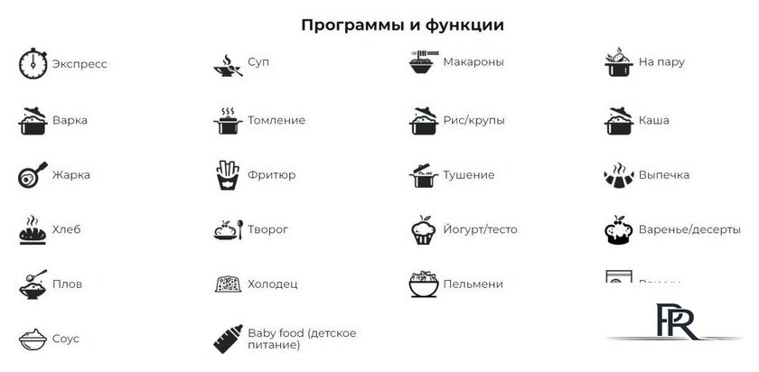 Мультиварка Redmond (Редмонд) MC101 - Изображение №26 — Интернет-магазин ПроЗаказ
