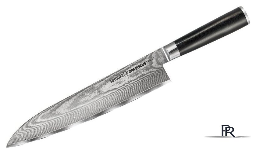 Кухонный нож Samura Damascus SD-0087 - Изображение №1 — Интернет-магазин ПроЗаказ