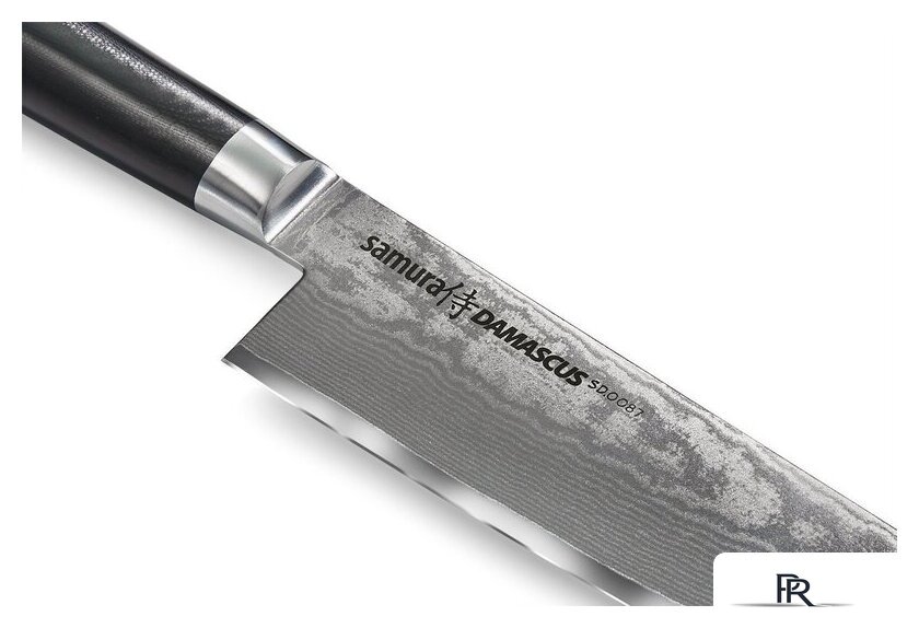 Кухонный нож Samura Damascus SD-0087 - Изображение №3 — Интернет-магазин ПроЗаказ