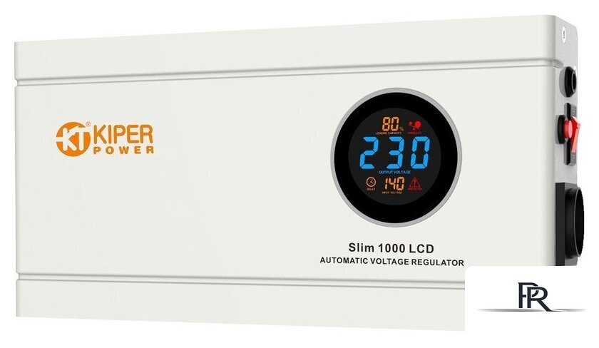 Стабилизатор напряжения Kiper Power Slim 1000 LCD - Изображение №1 — Интернет-магазин ПроЗаказ