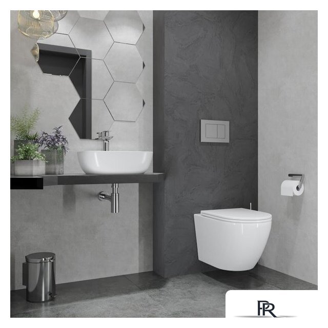 Унитаз подвесной Lauter Vortex 2110830VP + Breez 21GN7072BM - Изображение №12 — Интернет-магазин ПроЗаказ