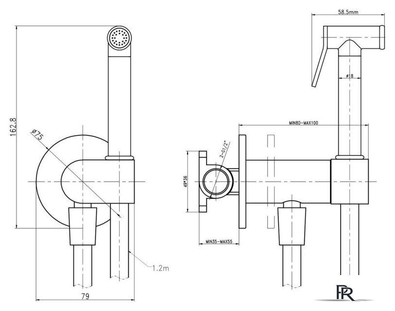 Унитаз подвесной Lauter Vortex 2110830VP + Breez 21GN7072BM - Изображение №27 — Интернет-магазин ПроЗаказ