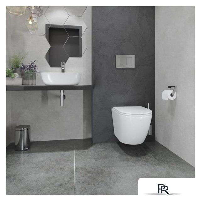 Унитаз подвесной Lauter Vortex 2110830VP + Breez 21GN7072BM - Изображение №15 — Интернет-магазин ПроЗаказ