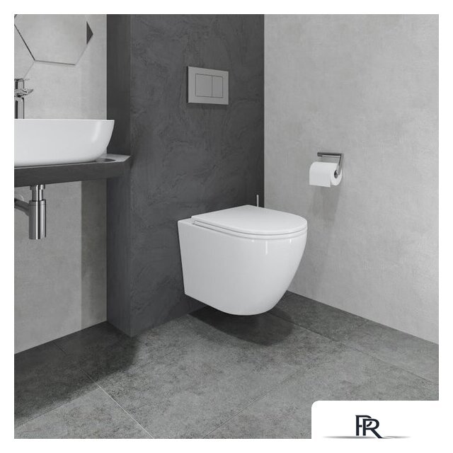 Унитаз подвесной Lauter Vortex 2110830VP + Breez 21GN7072BM - Изображение №9 — Интернет-магазин ПроЗаказ