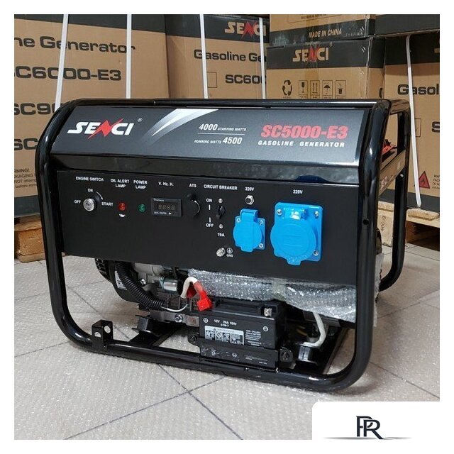 Бензиновый генератор SENCI SC5000-E3 - Изображение №2 — Интернет-магазин ПроЗаказ
