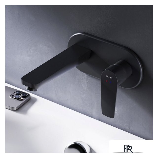 Смеситель AM.PM Gem F90A72222 (черный) - Изображение №4 — Интернет-магазин ПроЗаказ