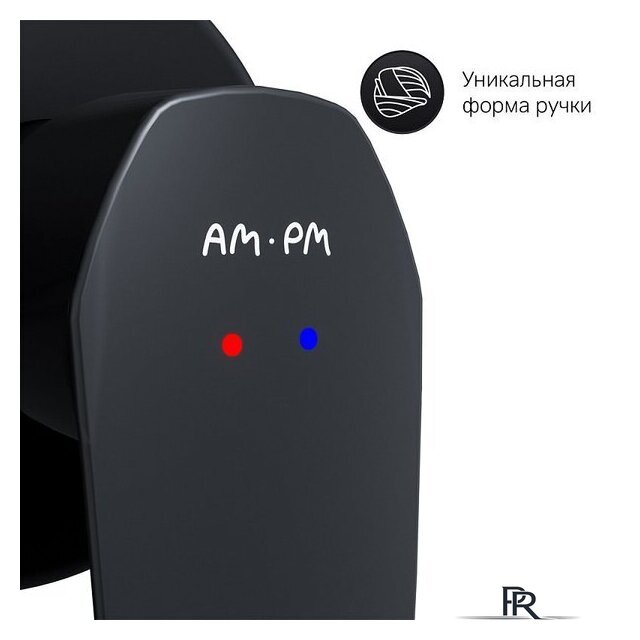 Смеситель AM.PM Gem F90A72222 (черный) - Изображение №7 — Интернет-магазин ПроЗаказ