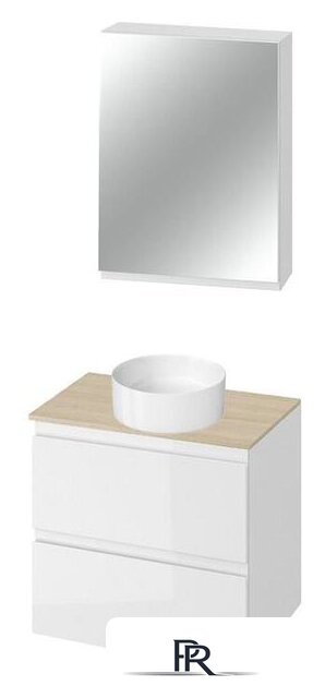  Cersanit Тумба Moduo 80 SZ-MOD80-BL/Wh под умывальник - Изображение №4 — Интернет-магазин ПроЗаказ