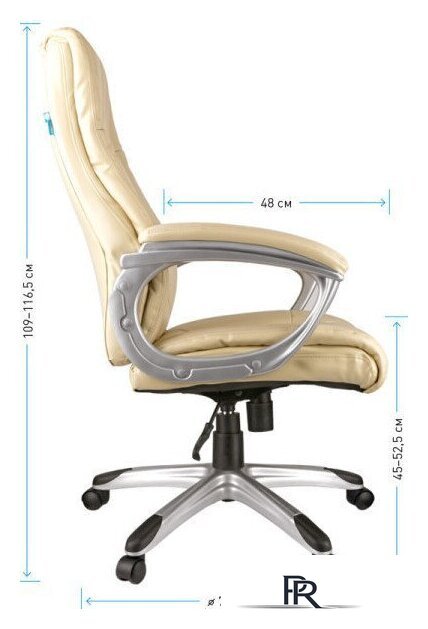 Офисное кресло Helmi Capital HL-E09 274838 (бежевый) - Изображение №9 — Интернет-магазин ПроЗаказ