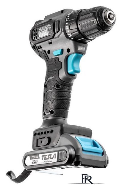 Дрель-шуруповерт Tesla TCD12BL 834528 (с 2-мя АКБ, кейс) - Изображение №4 — Интернет-магазин ПроЗаказ