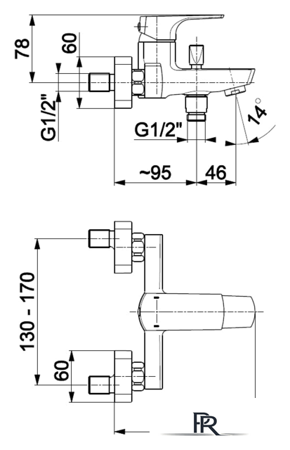 Смеситель Armatura Mokait 5534-010-00 - Изображение №2 — Интернет-магазин ПроЗаказ