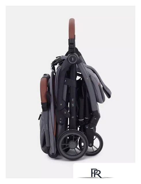 Коляска прогулочная «книга» MOWbaby Атом MB200 (Grey) - Изображение №17 — Интернет-магазин ПроЗаказ